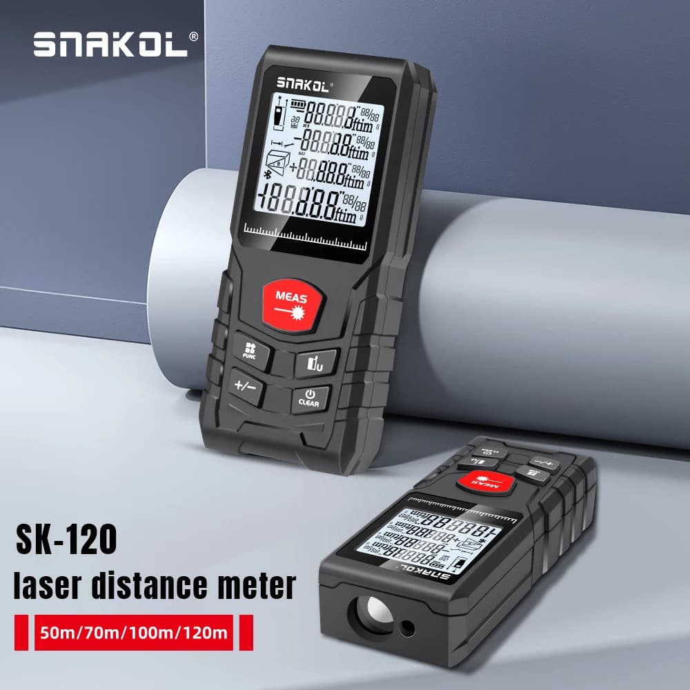Télémètre laser Snakol professionnel 50/100/120m - Outil de test précis pour pêche sportive