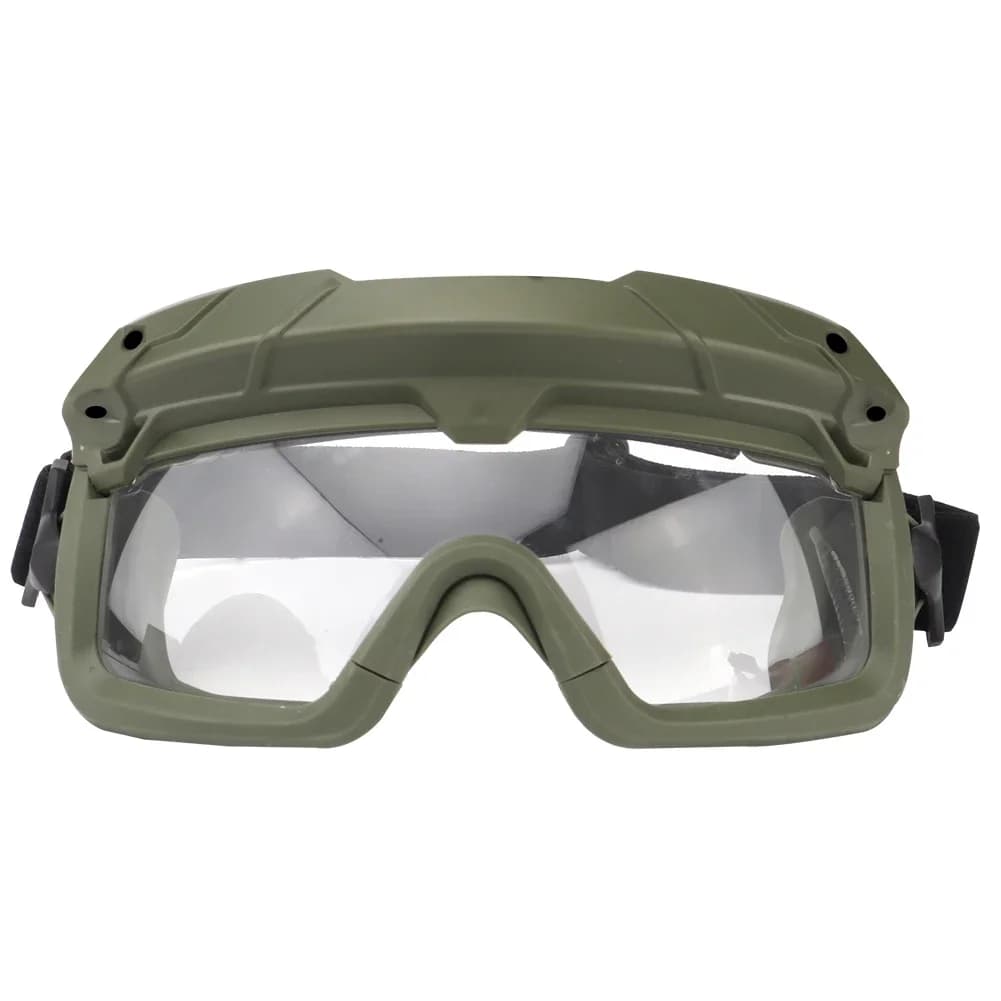 Lunettes tactiques pêche - Protection anti-brouillard, anti-vent pour pêche sportive et airsoft
