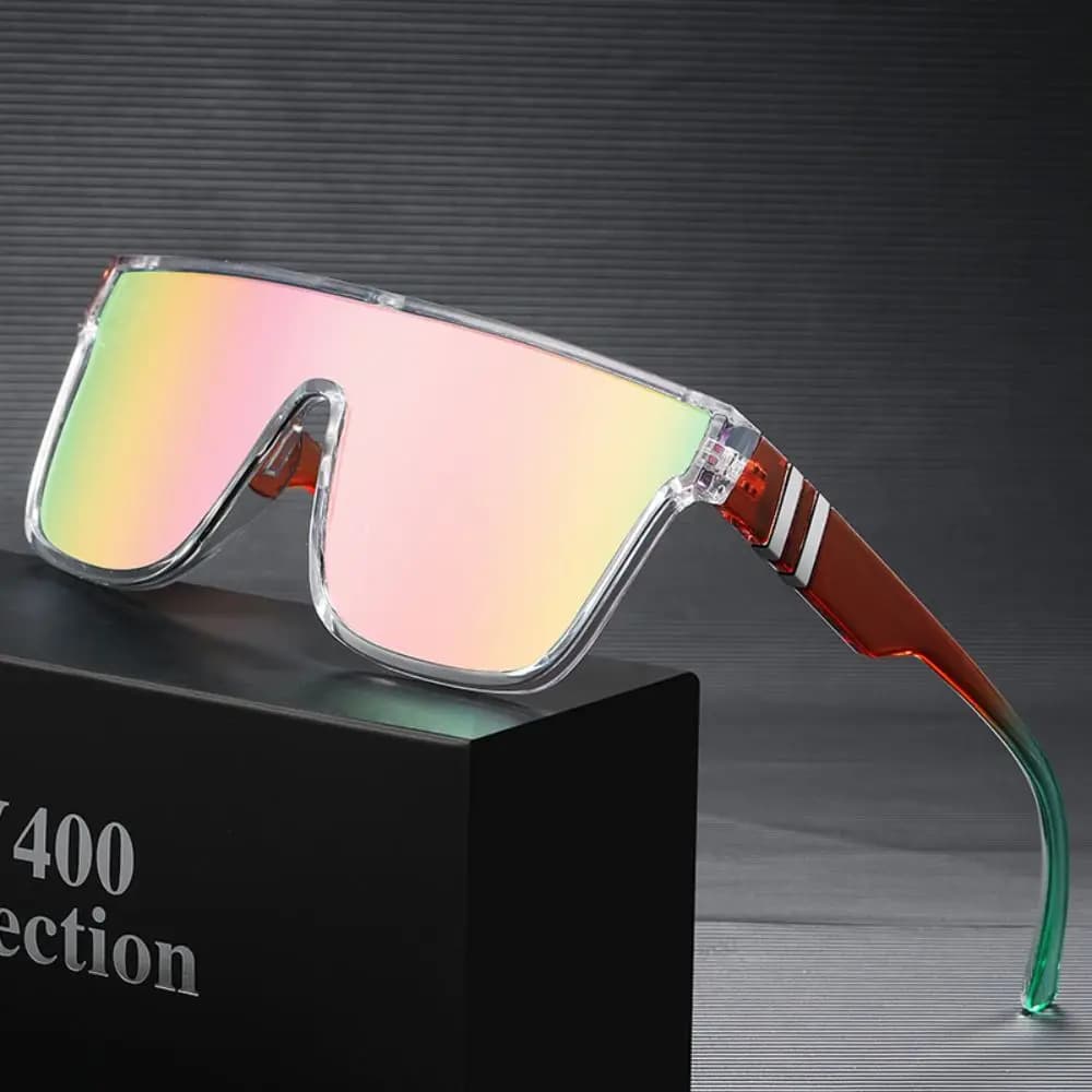 Lunettes de soleil pêche homme femme 2024 neuves carrées sport extérieur conduite