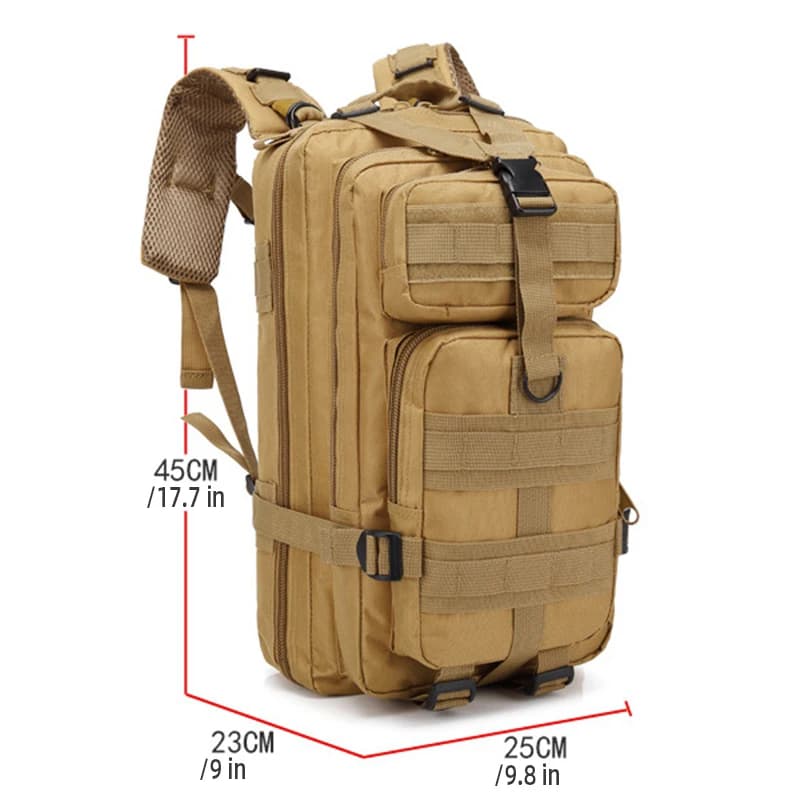 Sac à dos tactique classique camouflage 3P - Randonnée chasse pêche sport voyage extérieur nylon résistant