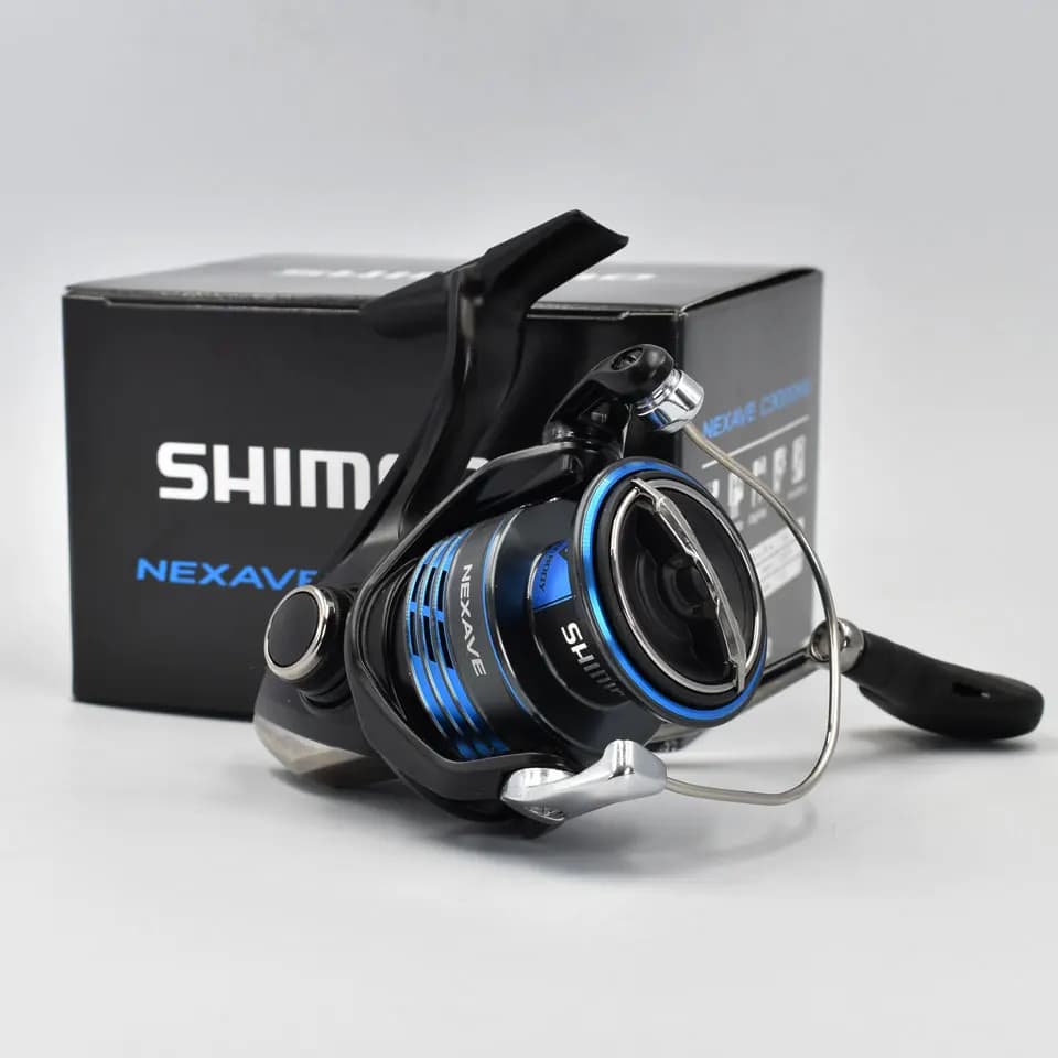 Moulinet de pêche SHIMANO NEXAVE 2021 3+1 roulements à billes bobine AR-C pour eau douce et mer