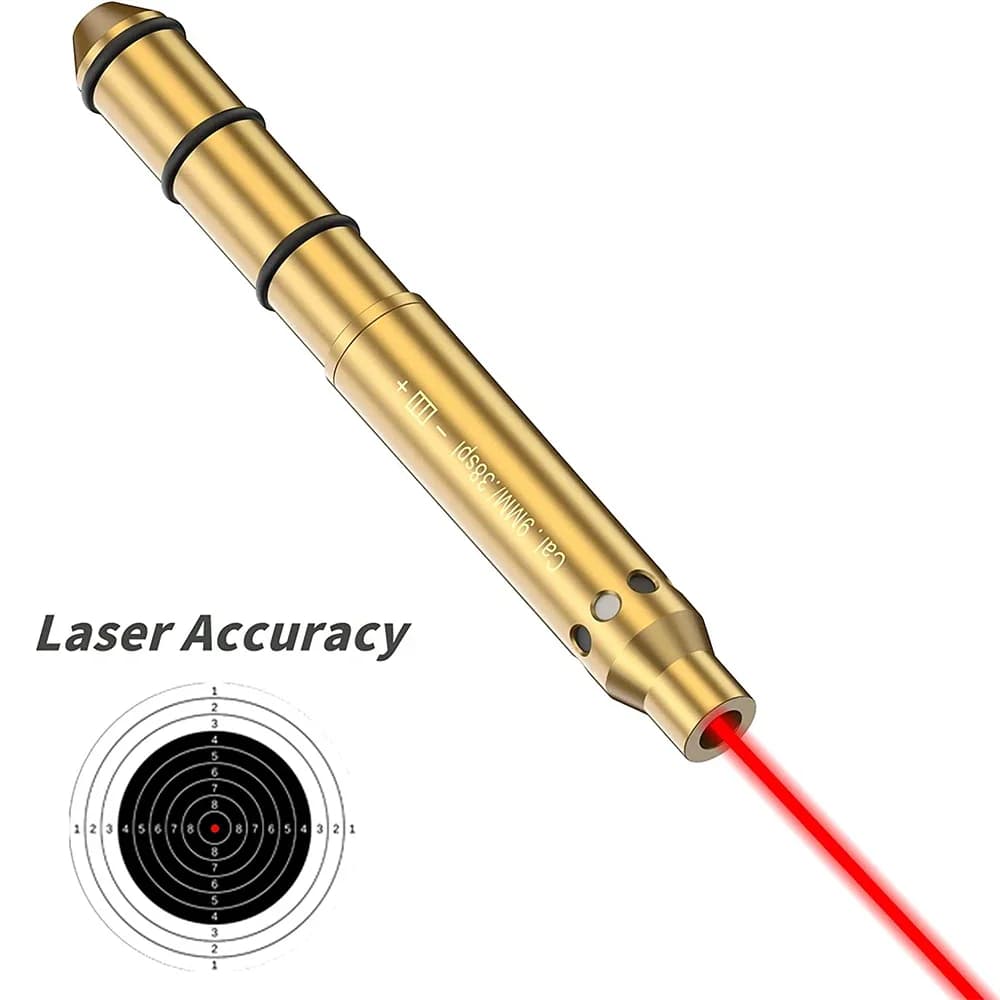 Viseur laser de calibrage pour fusil de pêche 7.62 à .22LR - Précision et entraînement