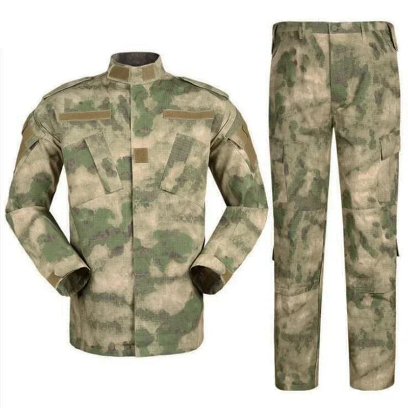 Uniforme jungle camouflage tactique BDU pour airsoft sniper chasse et pêche forêt