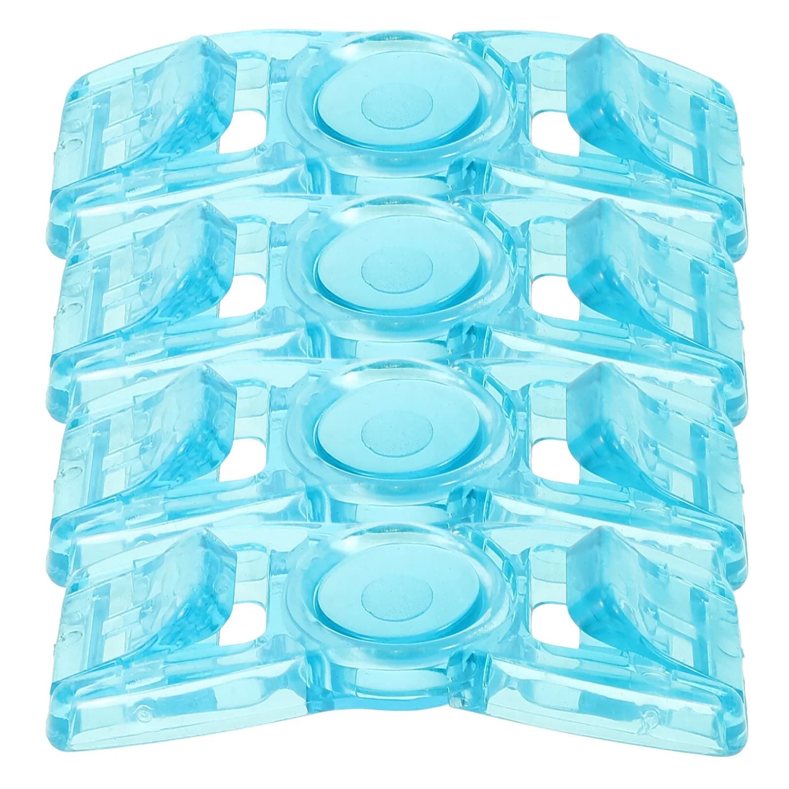 4 connecteurs de lunettes de natation - attaches réglables universelles noires pour remplacer les sangles