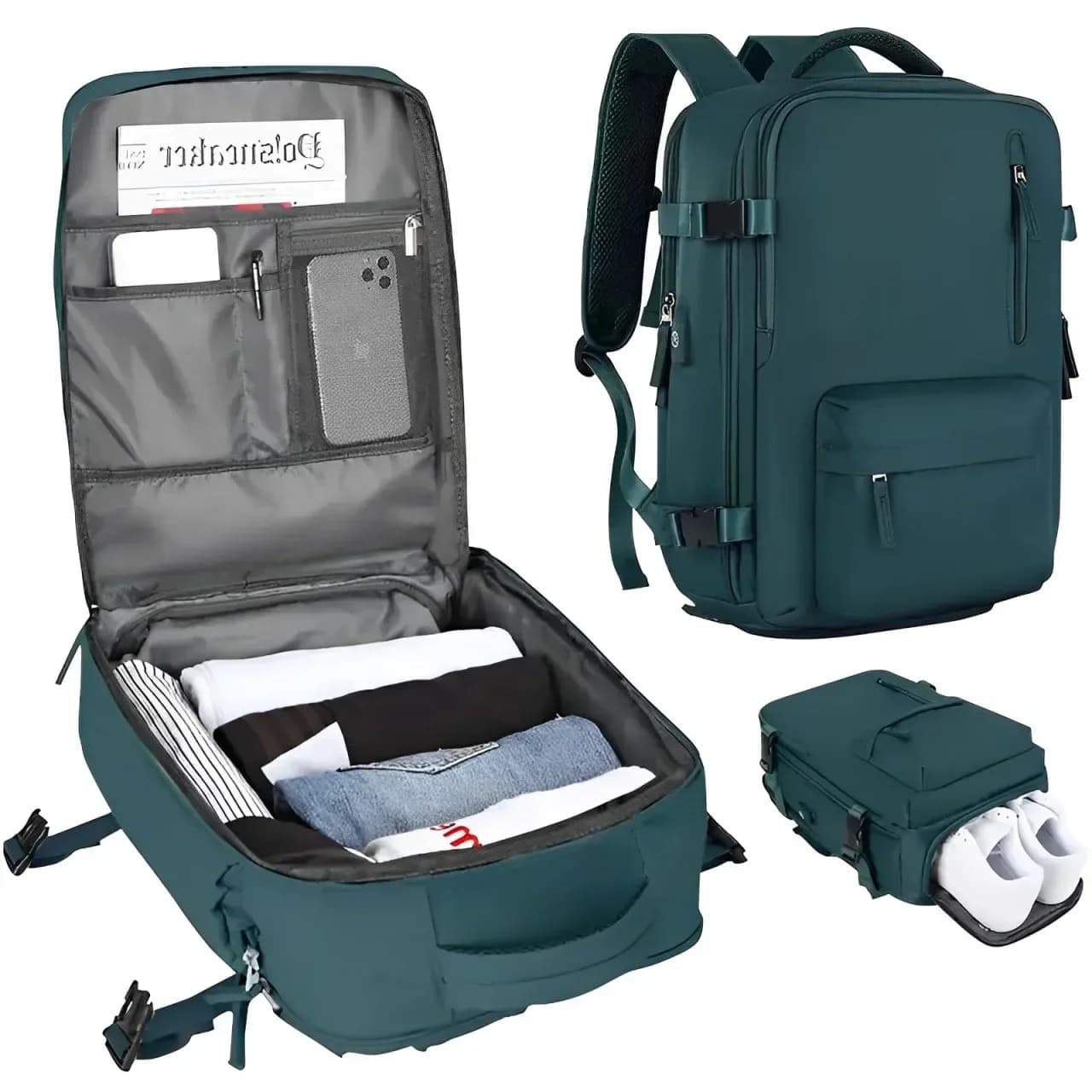 Sac à dos anti-vol USB étanche pour ordinateur, personnalisable voyage d'affaires durable