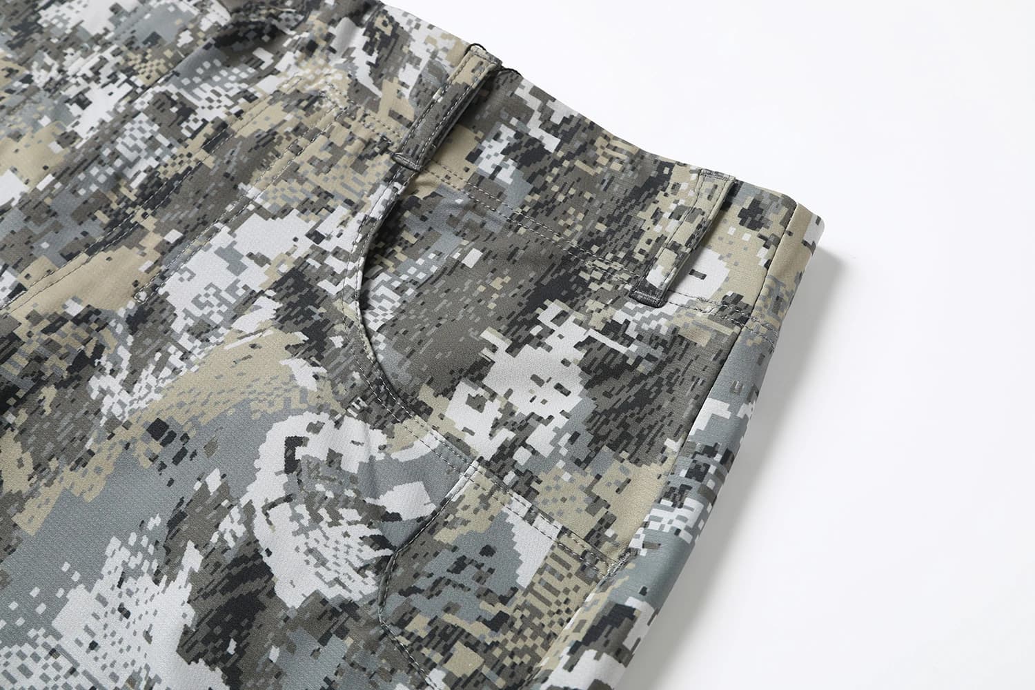 Pantalon traversée séchage rapide élastique 4 côtés - Pêche, camouflage outdoor, chasse léger