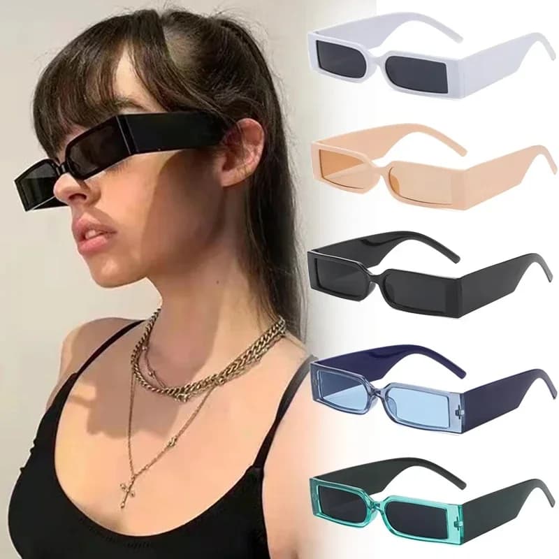 Lunettes de soleil carrées chat 2023 UV400 - Style tendance pour pêche en étang et loisirs