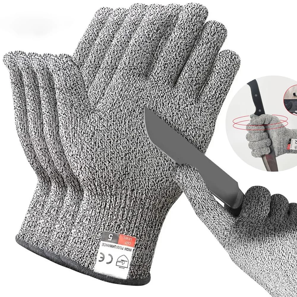 Gants de pêche anti-coupure Outdoor - Protection résistante aux couteaux et écran tactile ultra-fin