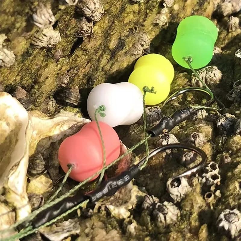 Boilies fruités saveur calmar pour pêche carpe - appâts pop-up et slow sinking - leurres souples