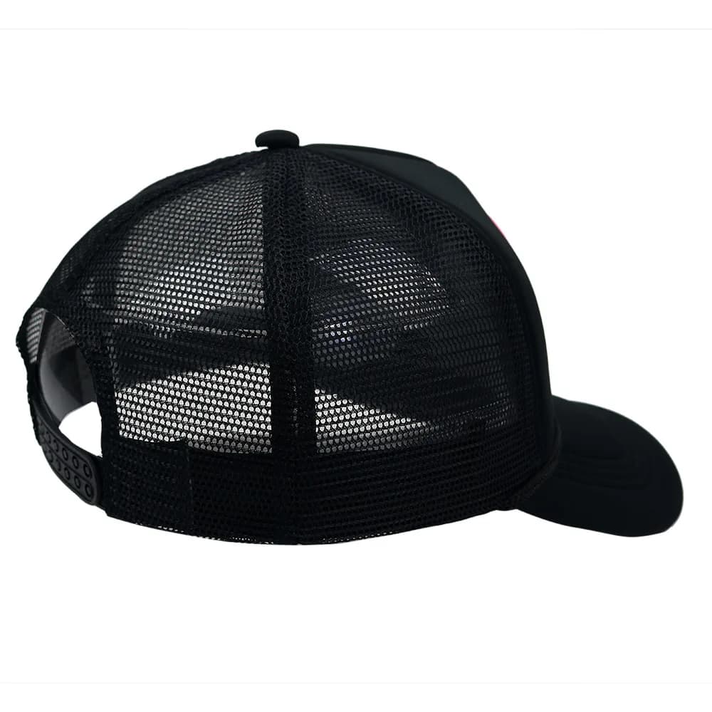 Casquette baseball mesh 5 panneaux logo personnalisable pêche sport snapback protection sol dad hat