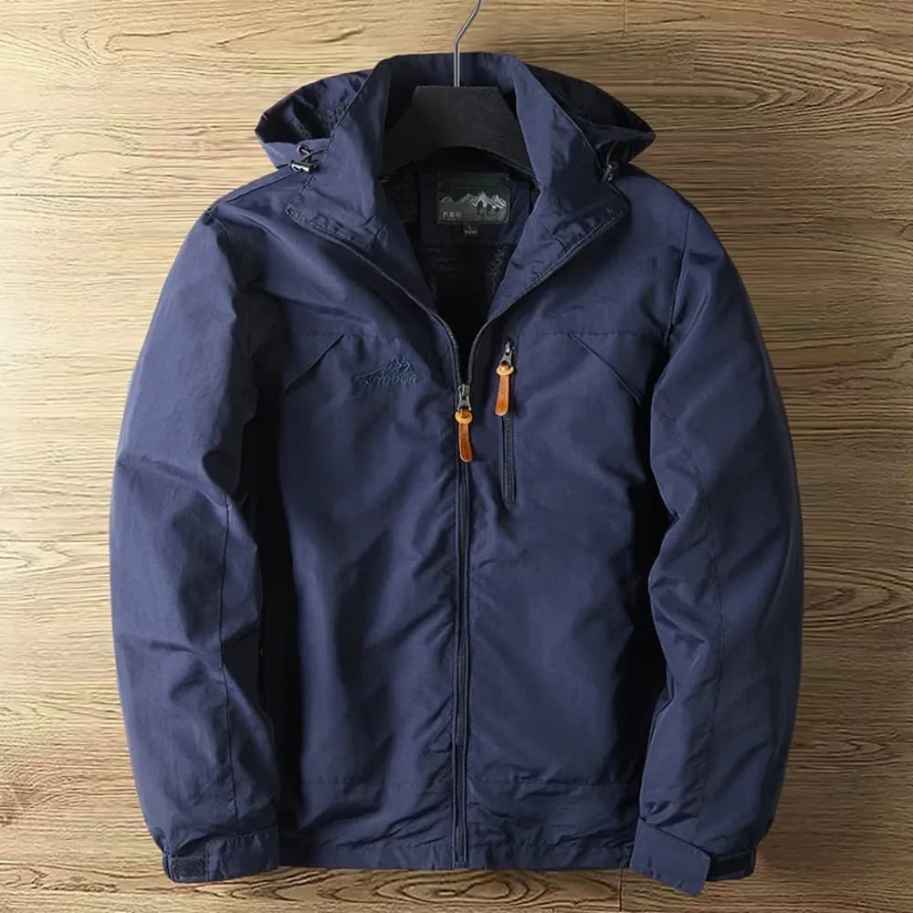 Veste légère printemps automne pêche homme - Blouson outdoor avec capuche streetwear polyvalent