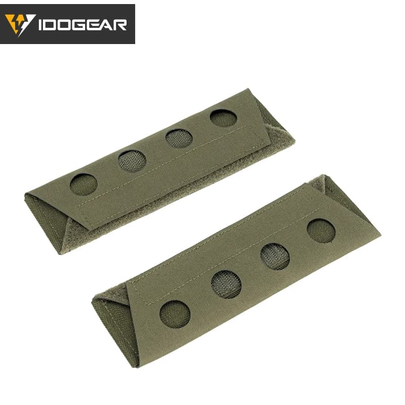 Protections d'épaule tactiques IDOGEAR rembourrées - Confort pour port longue durée équipement pêche