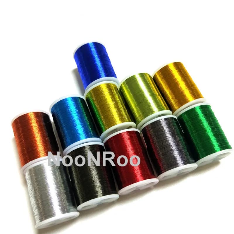 Fil métallique guide canne MetallicThread 230m/bobine 142YDS - réparation composant DIY rod building