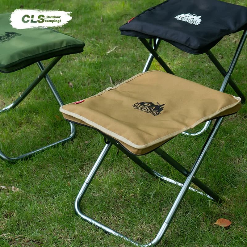 Fauteuil de camping CLS&NOBANA léger en aluminium pour pêche voyage - Grande capacité de charge