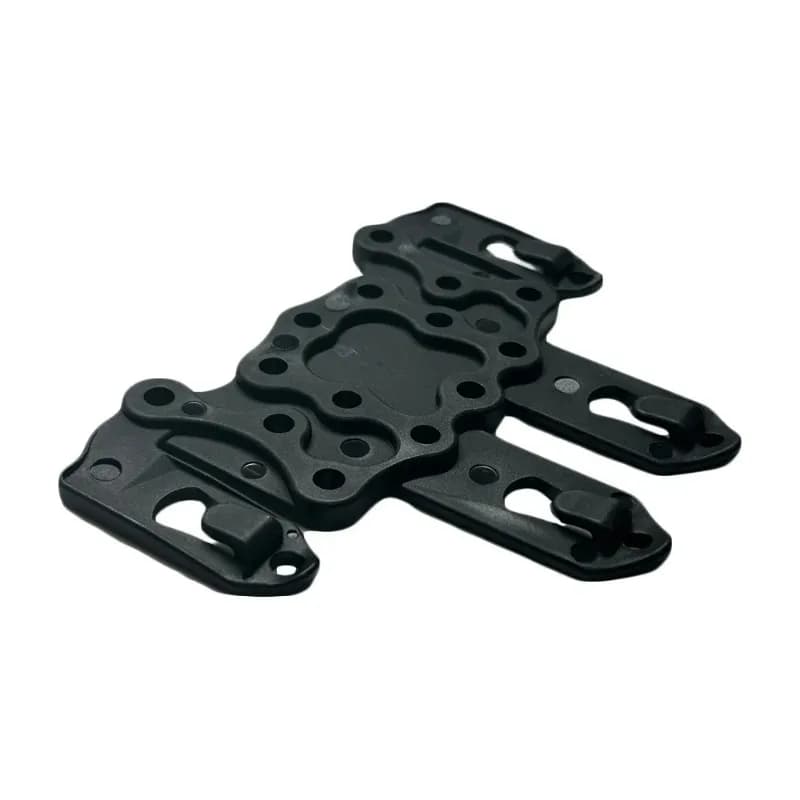Support plastique MOLLE pour Glock - Adaptateur fixation étui pistolet sur gilet pêche