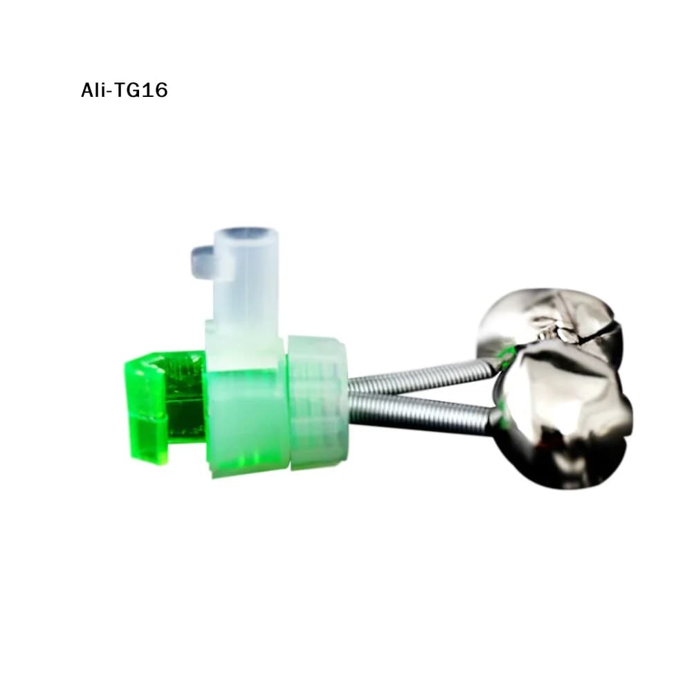 Lot 10 pièces clips spirale double avec cloches morsure pour pêche carpe nuit - Accessoires alarmes morsure