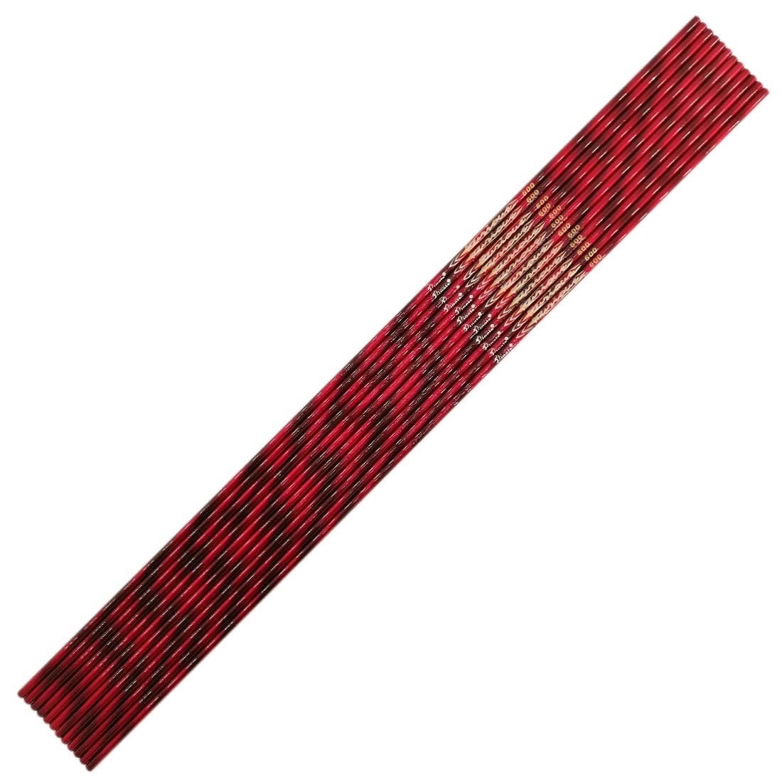Fûts flèche carbone ID6.2mm 32 pouces rose spine 400/500/600 kit DIY pêche à l'arc chasse