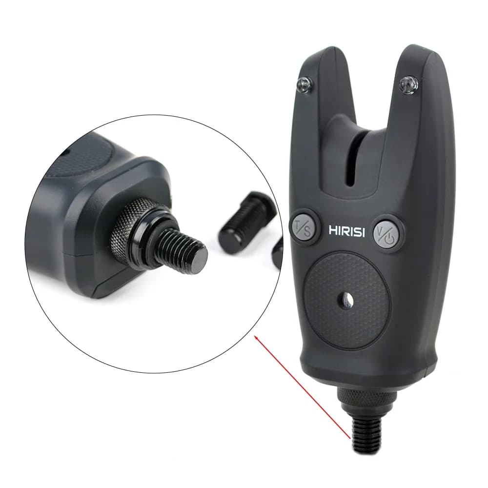 2 vis laiton Hirisi pour alarme S5 - Accessoires fixation pour indicateur de touche carpe
