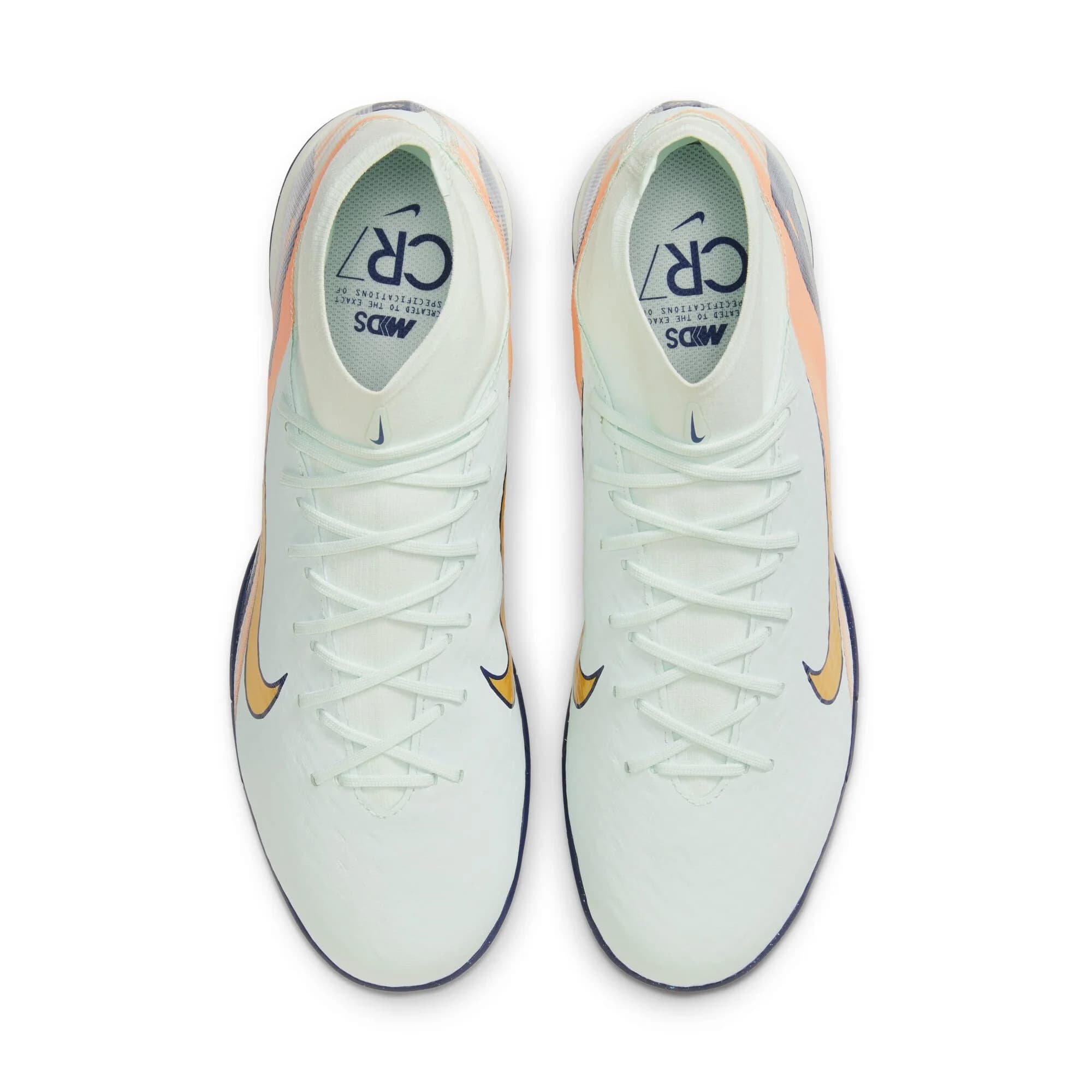 Chaussures Nike Mercurial 16 IC pour soccer intérieur - Zoom Superfly 10 légères à semelle plate grip renforcé
