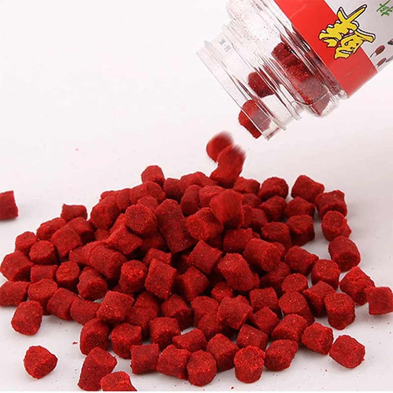 Appât Fish Bait Fort Attracteur pour Gardon Brème Carpe Tilapia Cyprin Doré Boules Particules