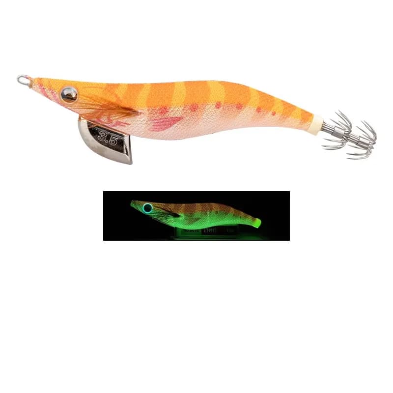 Leurre souple EGI-OH F pour pêche à l'encornet, leurre YAMASHITA crevette luminescente, 2/2.5/3/3.5, 6.5g à 20g,