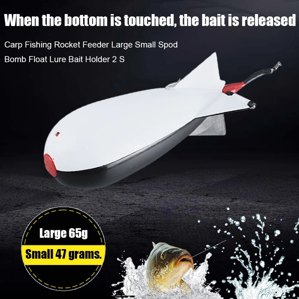 Feeder spod rocket 3-10 pièces pour pêche à la carpe - Distributeur d'appâts flottant précis