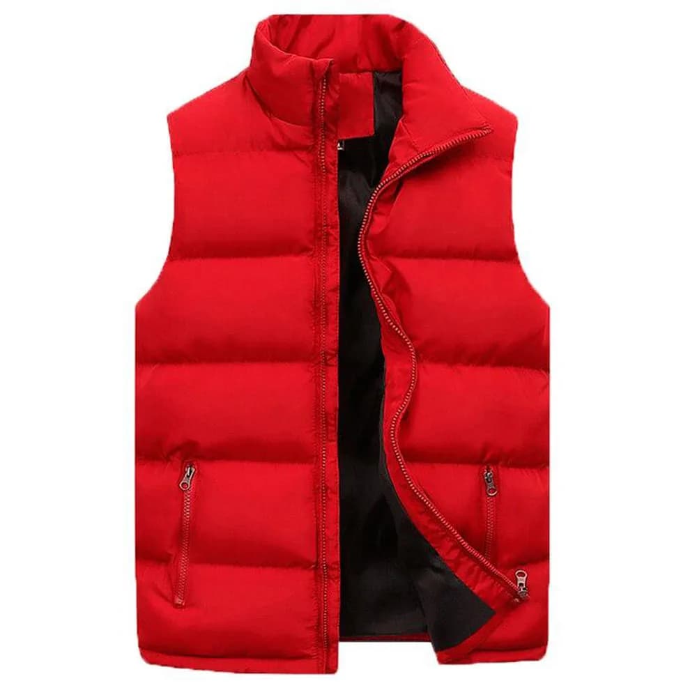Parka sans manches unisexe M-6XL - Veste oversized zipée en coton pour pêche automne hiver