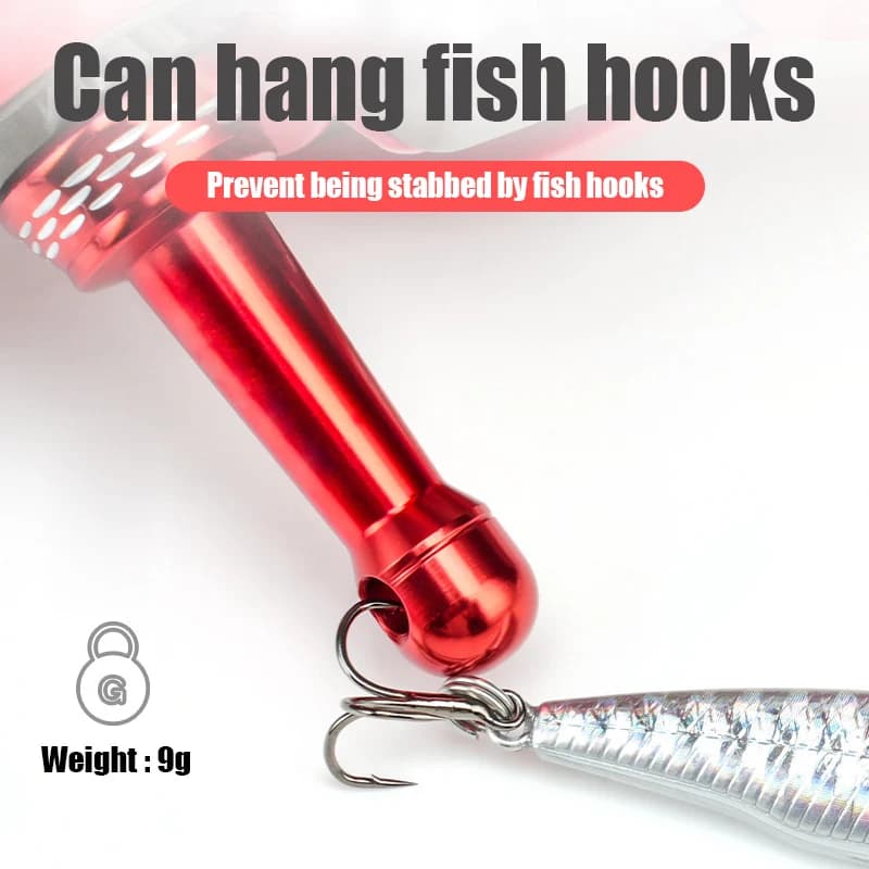 Barre stabilisatrice multicolore pour moulinet pêche cadre aluminium allégé accessoire DIY