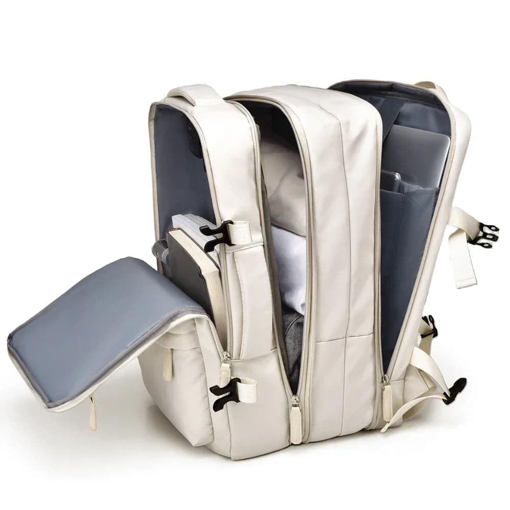 Sac à dos cabine avion 40x30x20 pêche voyage rangement cannes pêche démontables ordinateur quotidien