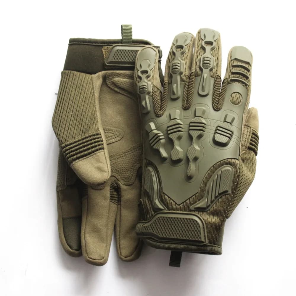 Gants tactiques vélo pêche camouflage anti-coupure homme sports outdoor hiver