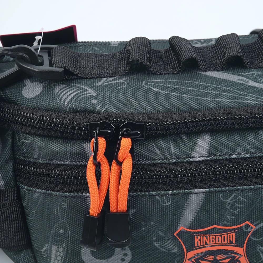 Sac banane pêche tactique multifonction étanche 20x11x11cm pour leurres et accessoires de pêche sportive