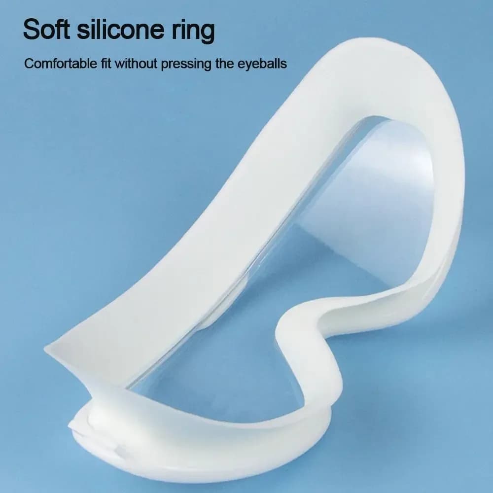 Lunettes de natation enfants grand cadre avec bouchons d'oreilles - Anti-buée pour piscine et plage garçons filles