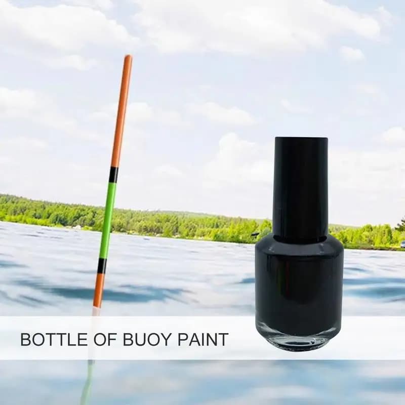 Peinture fluorescente rapide séchage pour flotteurs de pêche, kit réparation et personnalisation des bouchons