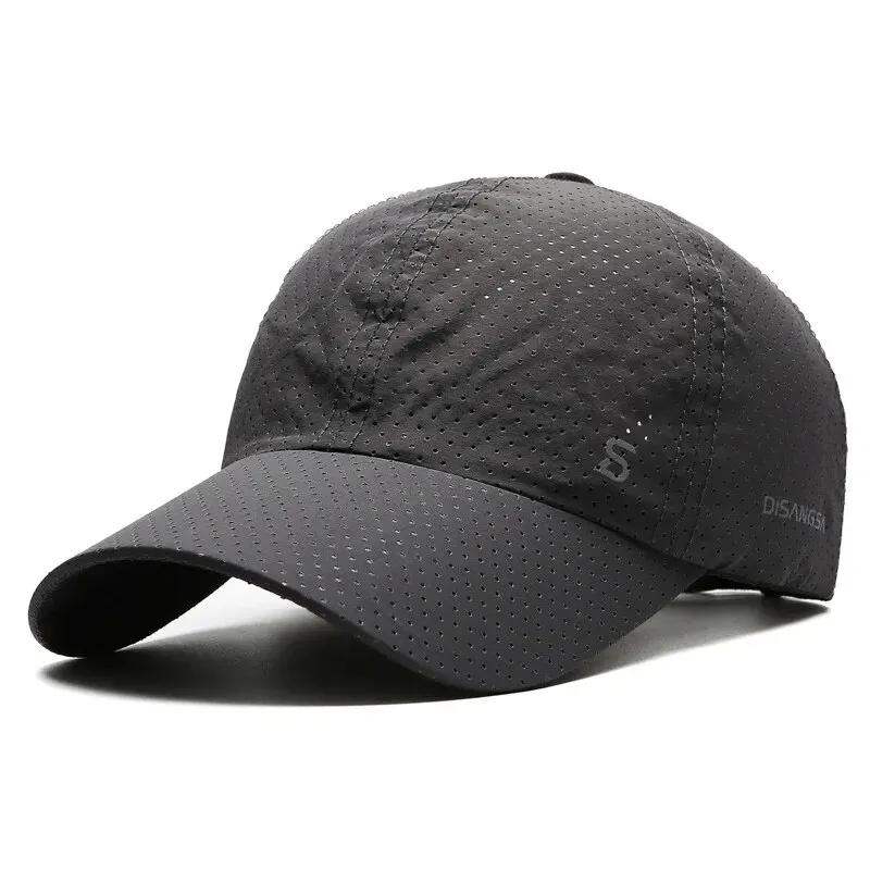 Casquette running pêche séchage rapide visière canard pour pêcheurs sportifs été