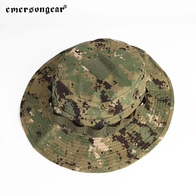 Chapeau boonie Emersongear pêche airsoft camouflage chasse protection solaire combat outdoor