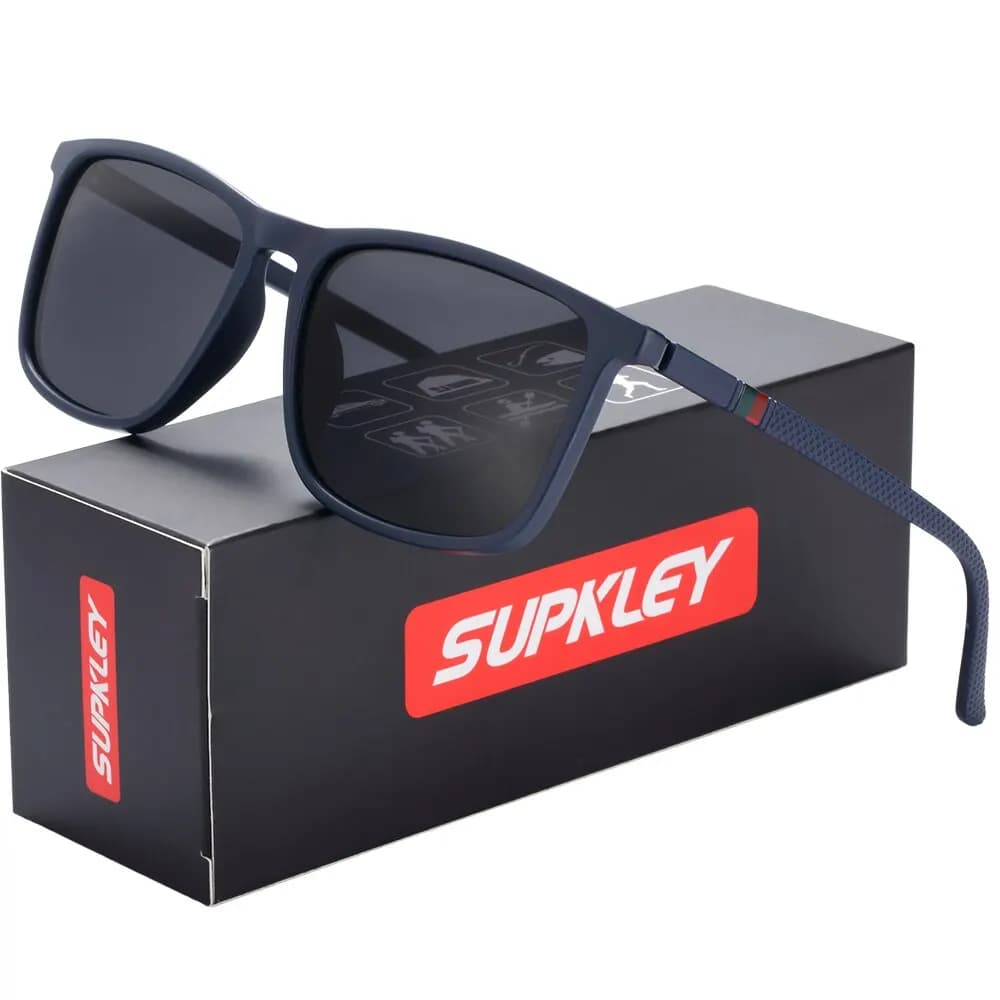 Lunettes de sport polarisées légères - Hommes - Pêche et outdoor - Confort optimal et protection UV