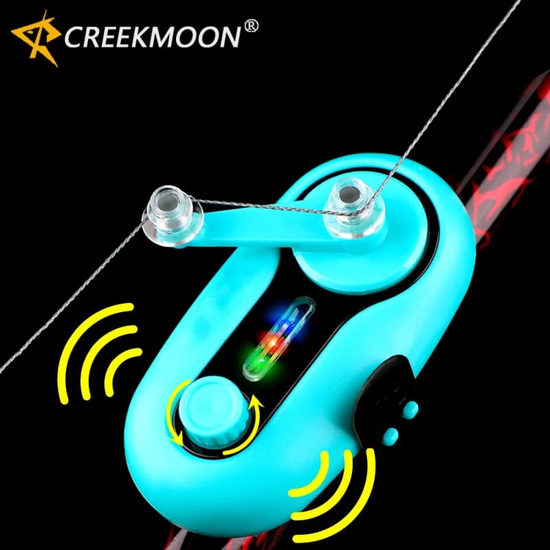 Alarme électronique universelle de touche pour pêche en mer - détecteur avec LED et économie d'énergie pour équipement