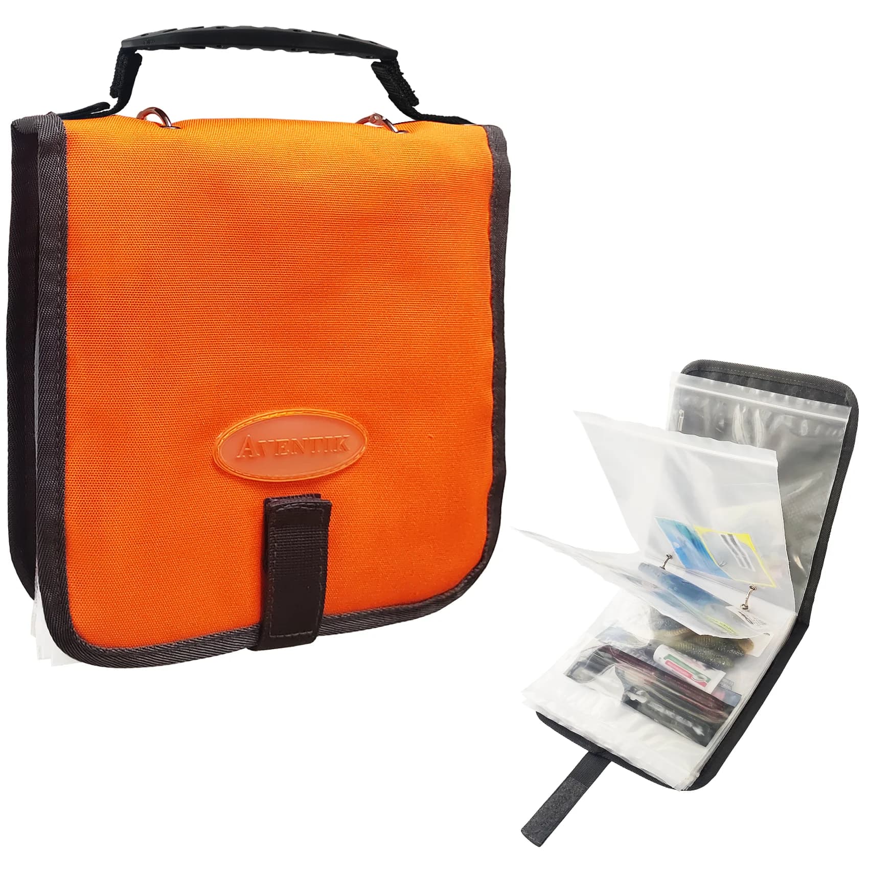 Sac de rangement pour leurres souples pêche - Bag fishing rig pour accessoires et leurres