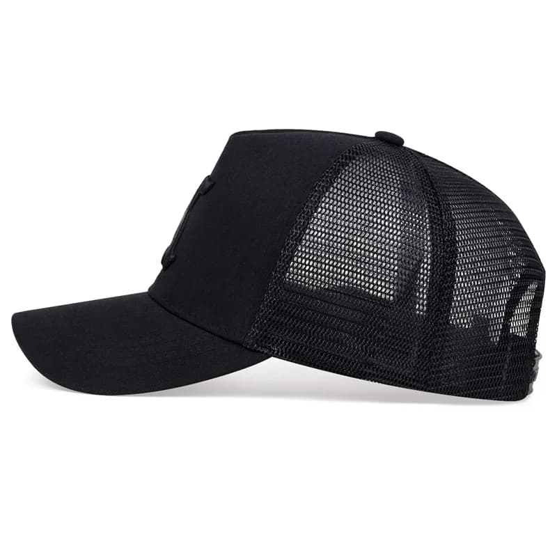 Nouvelle casquette mesh été pêche unisexe - Snapback respirant sport - Protection solaire homme femme