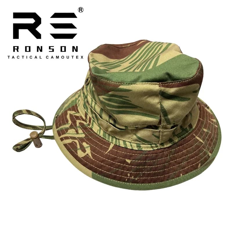 Chapeau camouflage neige Rhodesian Big Five été pêche camping protection solaire bennie tactique