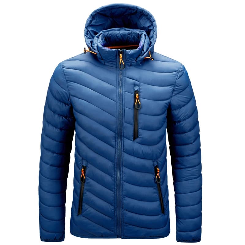 Veste légère chauffante pour pêche hivernale - Doudoune isolée homme running voyage