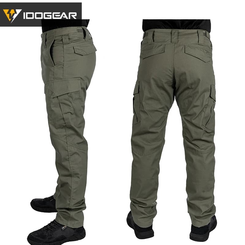 Pantalon de combat léger IDOGEAR GL tactique - Pêche, airsoft, chasse, sports outdoor slim fit