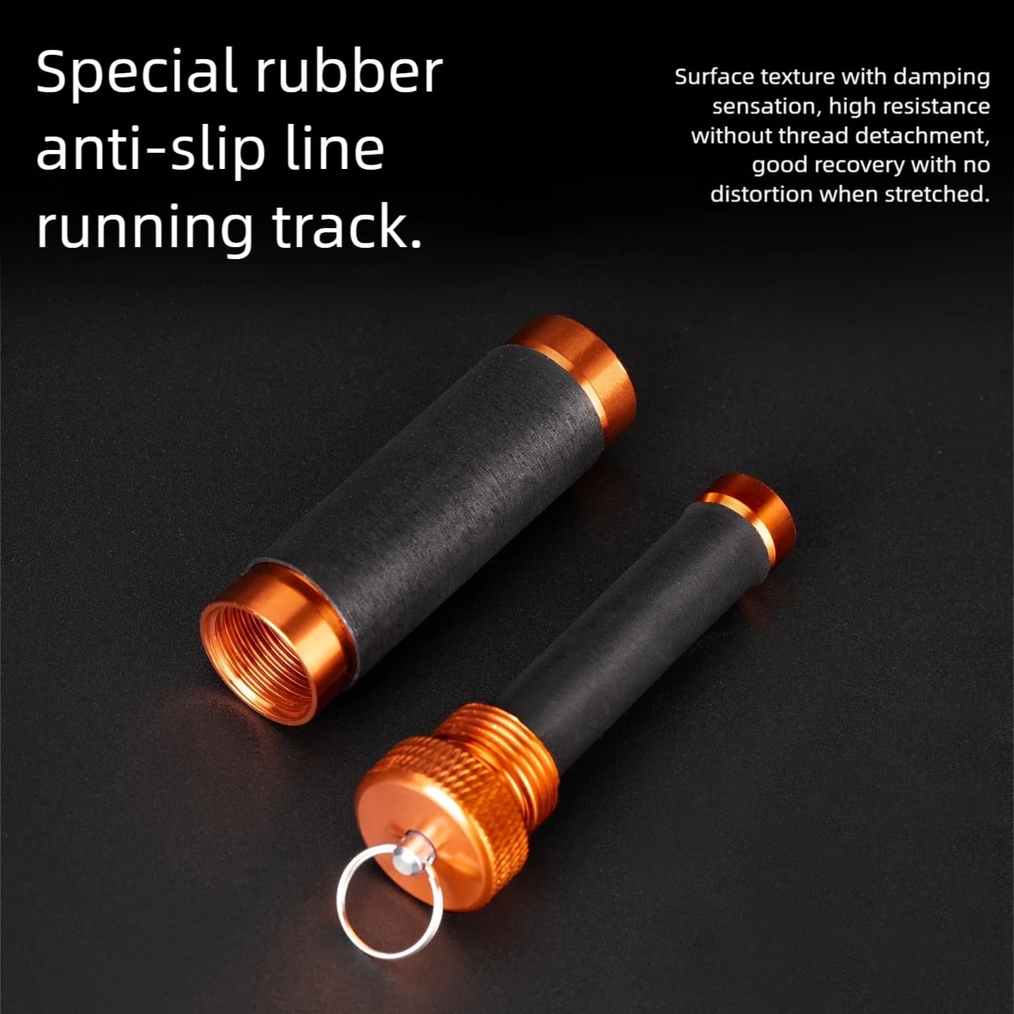 Line Pull Rod Aluminum Alloy,Rubber Anti-Slip,Snag Line Pulling/Hook Tying & Kno