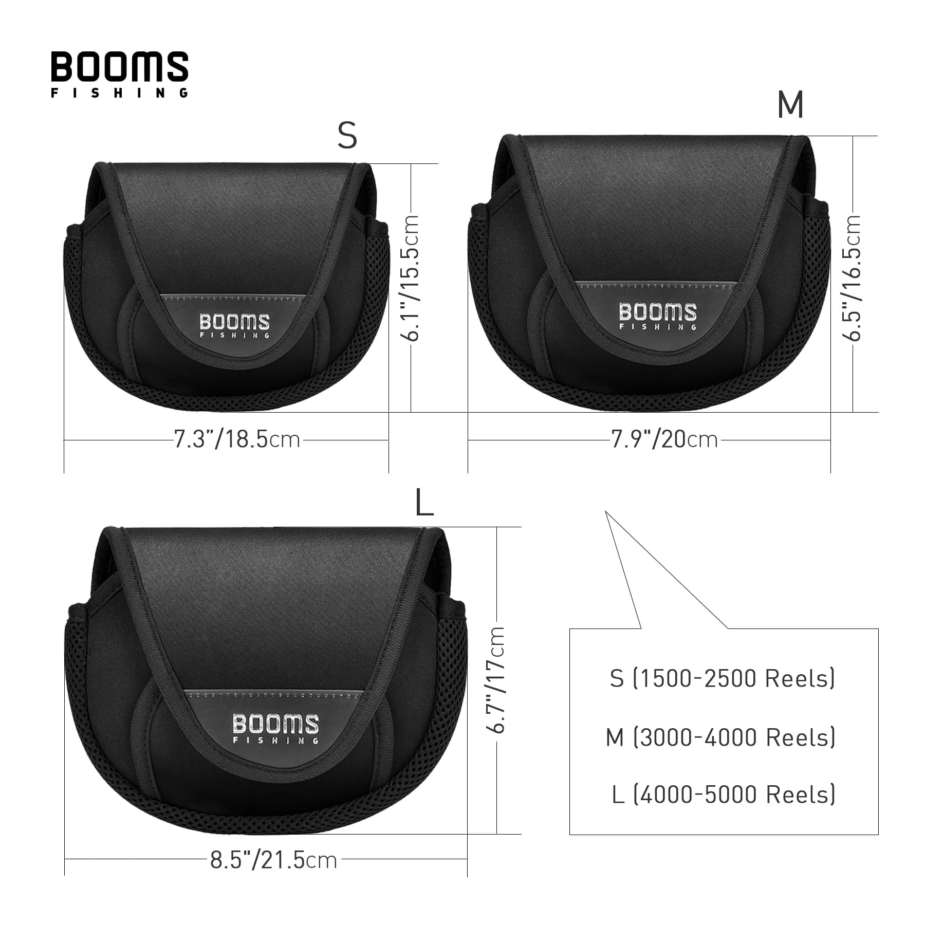 Housse de protection RC2 pour moulinets spinning et baitcasting - Étui de rangement étanche et résistant