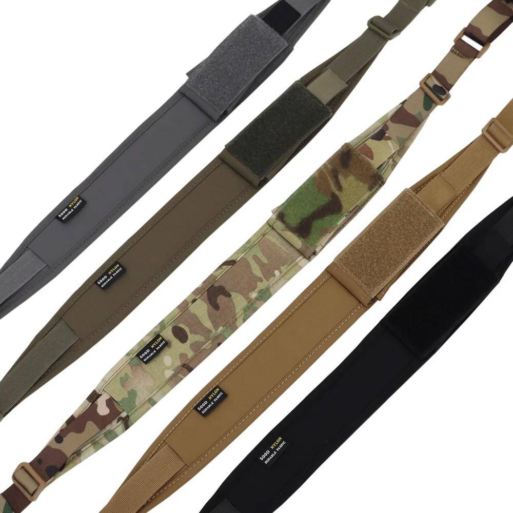 Bretelle fusil modulaire réglable 2 points/1 point - Accessoire pêche et chasse polyvalent transport