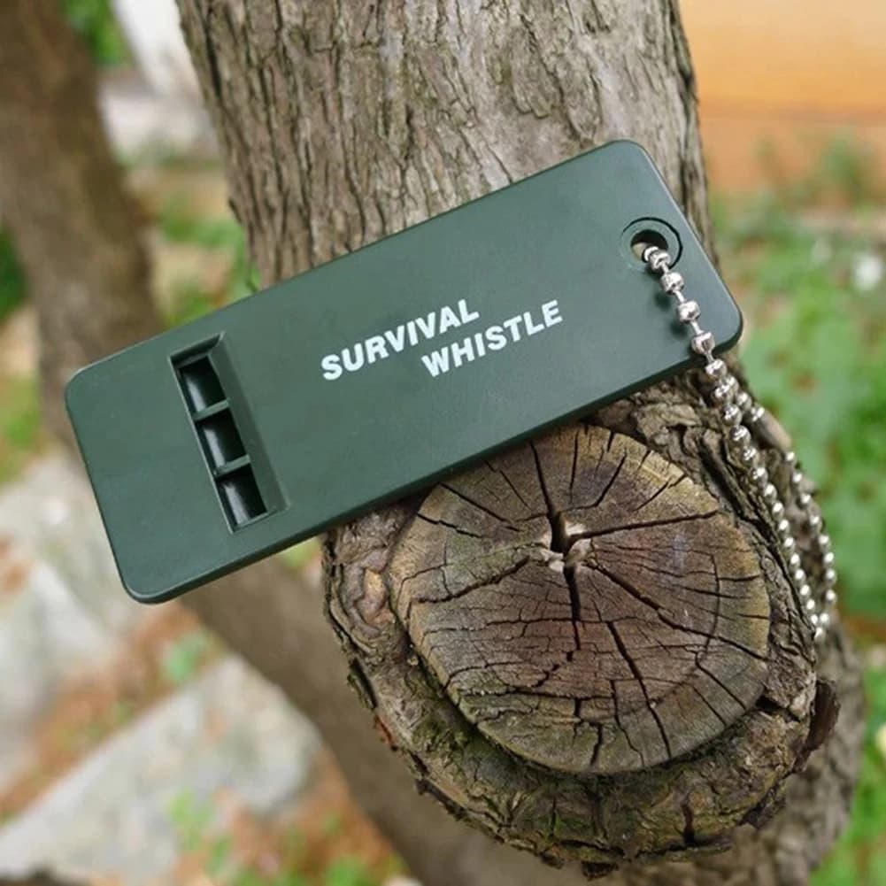 Sifflet survie 3 fréquences décibels élevés pour signalisation urgence pêche randonnée outdoor
