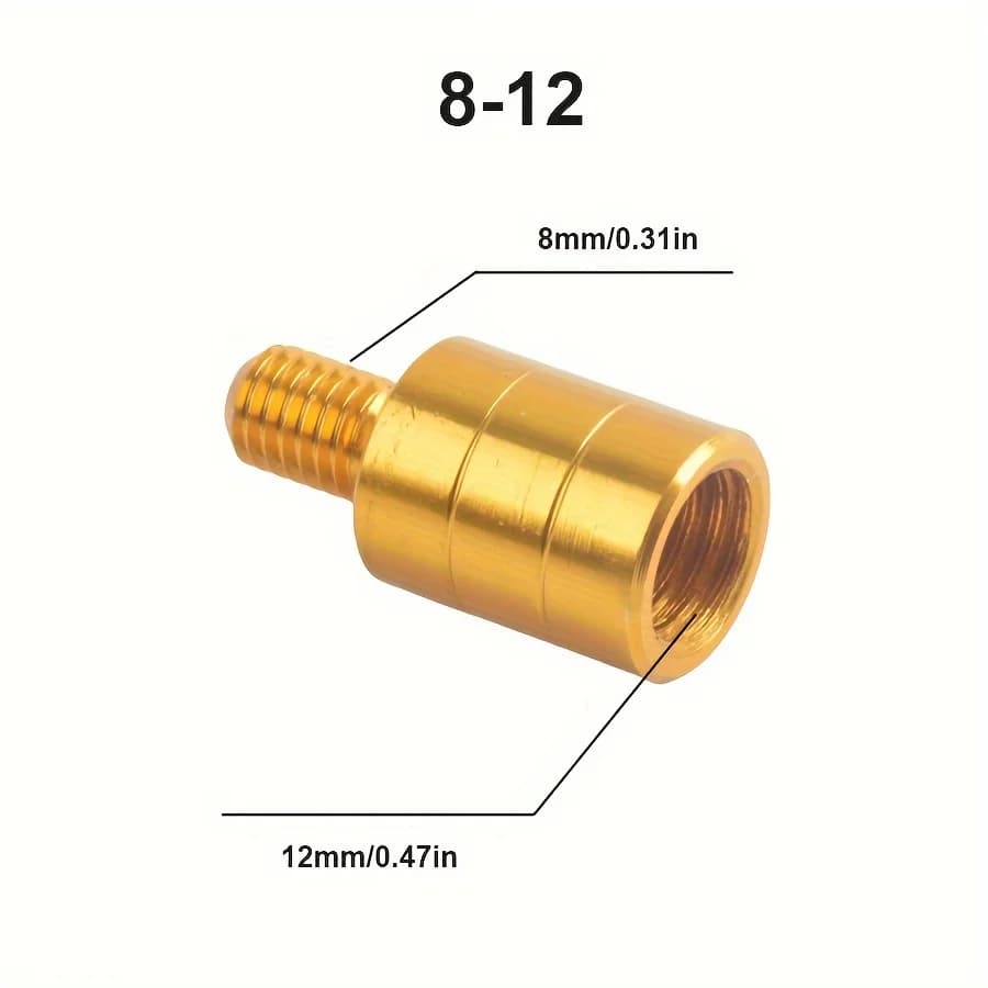 Fishing Net Rod Pod Connector M6/M8/M10/M12 Screw Net Head Adapter Fishing Landi