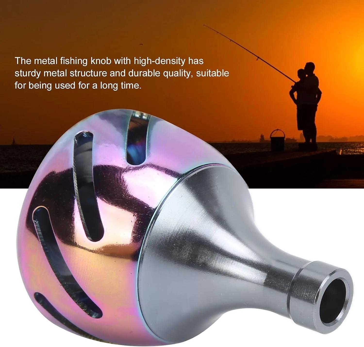 Manivelle moulinet pêche ROLLFISH poignée métal bouton ergonomique bras oscillant modification DIY