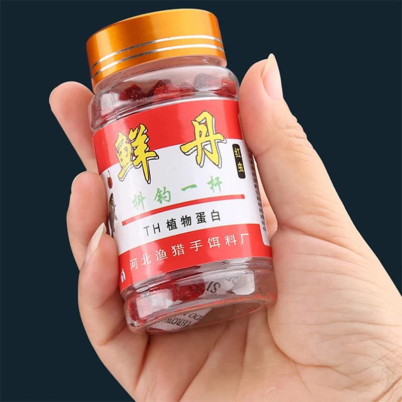 Appât Fish Bait Fort Attracteur pour Gardon Brème Carpe Tilapia Cyprin Doré Boules Particules