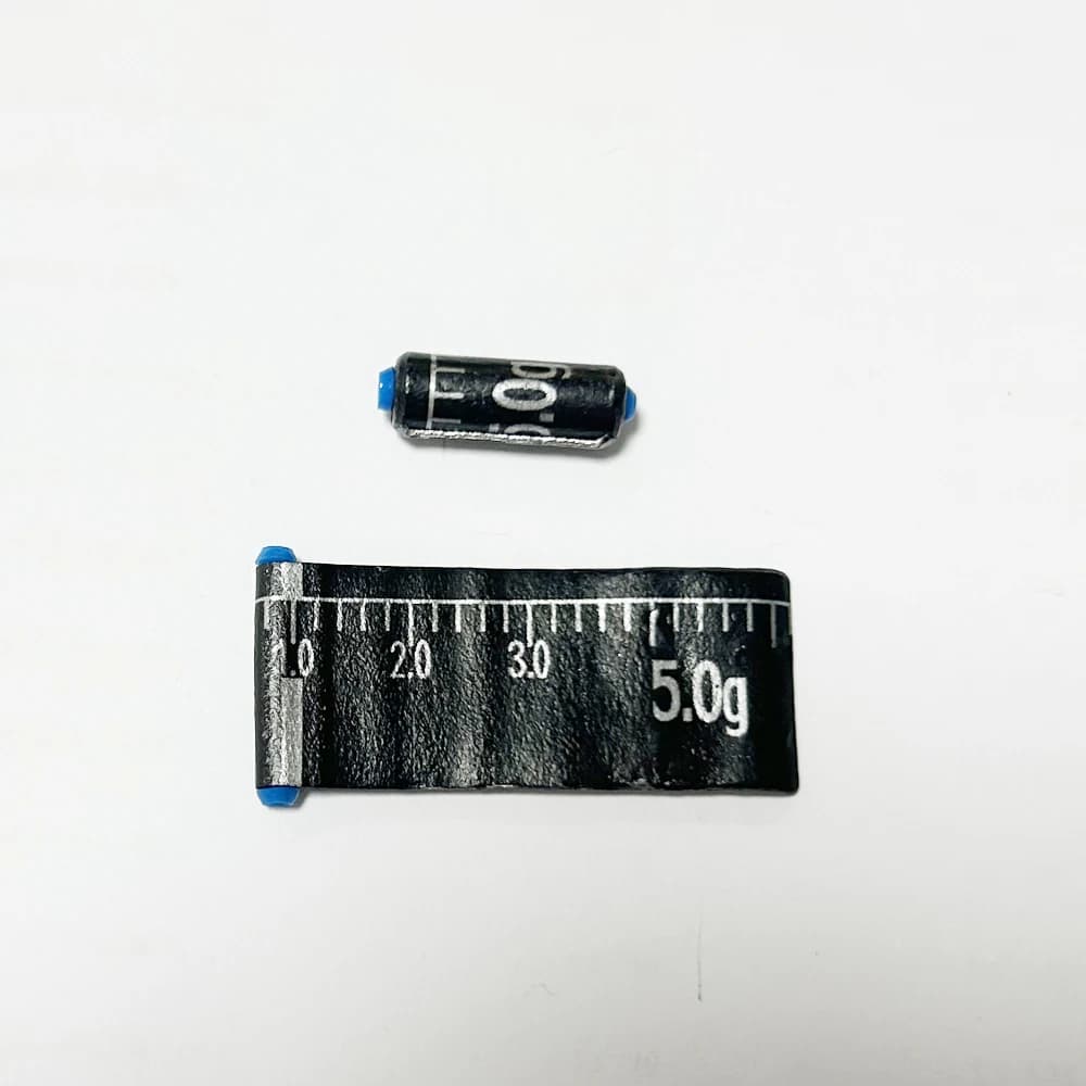 Kit plombs pêche 25 pièces 1.5g-5.0g plombs rapides règle accessoires leurres